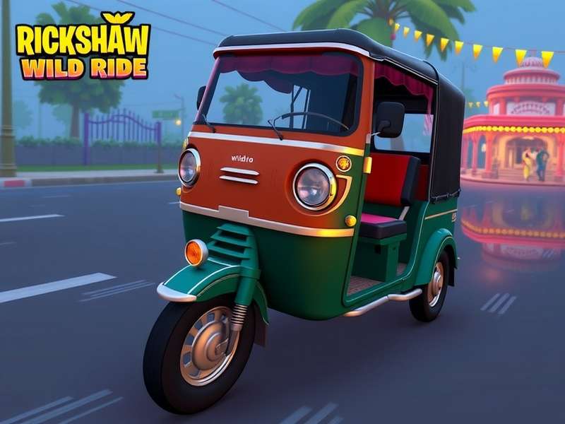 Rickshaw Wild Ride gameplay screenshot