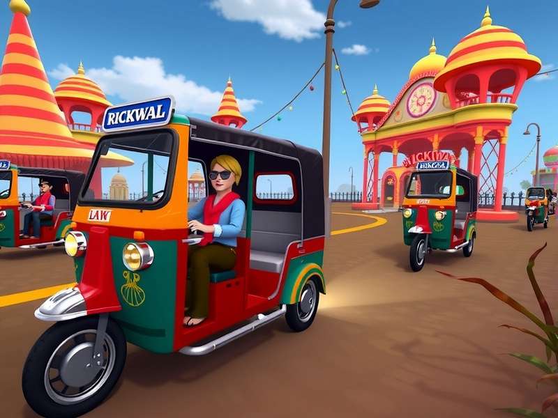 Rickshaw customization options in Rickshaw Wild Ride